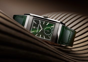 Jaeger-LeCoultre presents the Reverso Tribute Small Seconds in green