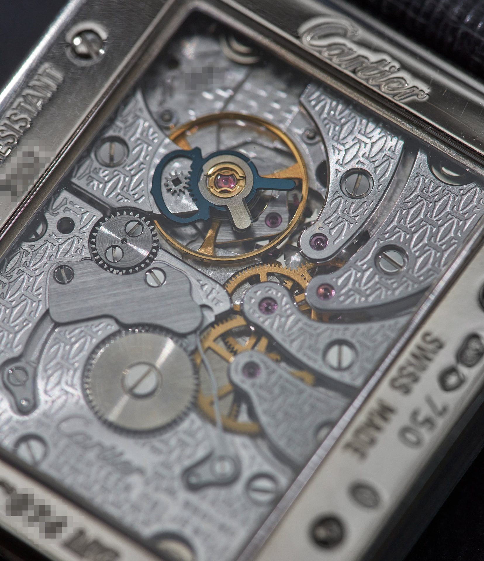 Cartier square watch movement In A Collector’s Guide to the “Collection Privée Cartier Paris” for A Collected Man London