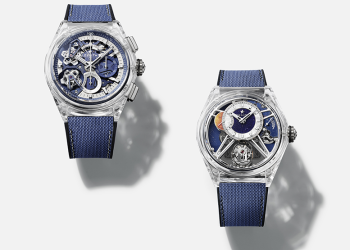 ZENITH ELEVATES THE ART OF CONTEMPORARY HAUTE HORLOGERIE WITH TWO STELLAR CREATIONS: THE DEFY ZERO-G AND DEFY DOUBLE TOURBILLON IN TRANSPARENT SAPPHIRE