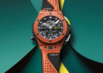 HUBLOT INTRODUCES AN ORANGE CARBON EDITION OF THE BIG BANG UNICO GOLF