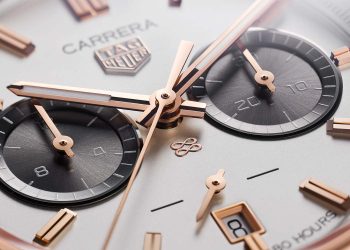 A LIMITED-EDITION GOLD TAG HEUER CARRERA TO CELEBRATE JACK HEUER