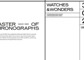 WATCHES & WONDERS 2022: ZENITH UNVEILS NEW “MASTER OF CHRONOGRAPHS SINCE 1865” PLATFORM