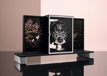 JAEGER-LECOULTRE PRESENTS THE ATMOS RÉGULATEUR ‘CHERRY BLOSSOM’ AT HOMO FABER