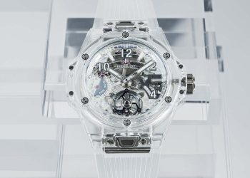 HUBLOT BIG BANG SAPPHIRE TOURBILLON Crystalline Mechanics