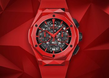 A FIRST PIECE OF ART ON YOUR WRIST: CLASSIC FUSION AEROFUSION CHRONOGRAPH ORLINSKI RED MAGIC ORLINSKI RED (RUNS) IN HUBLOT’S VEINS