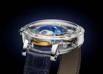 RÉCITAL 26 BRAINSTORM® CHAPTER ONE Sapphire «writing slope» case, flying tourbillon, three-dimensional moon phase, big date, 10 days’ power reserve