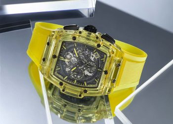 SPIRIT OF BIG BANG YELLOW SAPPHIRE 42MM HUBLOT, A LITTLE CLOSER TO THE SUN