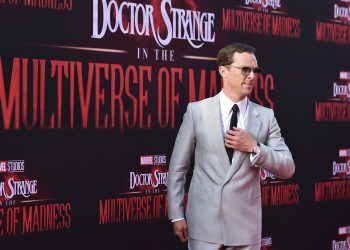 BENEDICT CUMBERBATCH AT THE PREMIERE OF “DOCTOR STRANGE IN THE MULTIVERSE OF MADNESS”