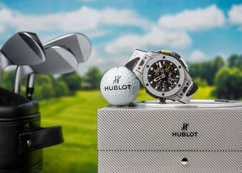 A world first Hublot presents the first mechanical golf watch with aperture display WORLD #1 JOINS HUBLOT TO INTRODUCE NEW BIG BANG UNICO GOLF A STROKE OF GENIUS
