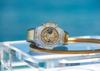 TIME, MUSCLES AND HOPE AGAINST DISEASE BIG BANG UNICO SAPPHIRE USAIN BOLT FOR ONLY WATCH