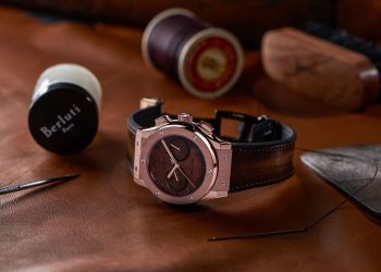 Hublot and Berluti unveil the Classic Fusion Chronograph Berluti