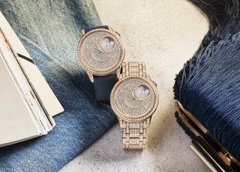 Égérie collection: new moon phase creations in pink gold