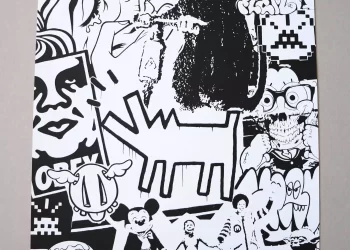 Cote Escriva Street Art Screen Print Limited of 50