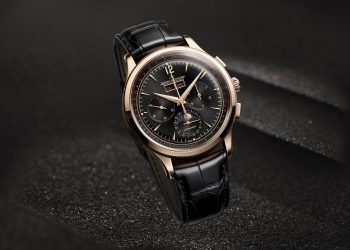 JAEGER-LECOULTRE PRESENTS THE MASTER CONTROL CHRONOGRAPH CALENDAR IN PINK GOLD WITH A BLACK DIAL
