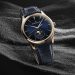 JAEGER-LECOULTRE PRESENTS THE MASTER ULTRA THIN MOON IN PINK GOLD WITH A GRADIENT BLUE DIAL