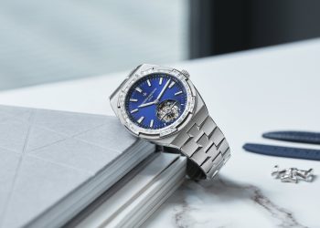 Overseas tourbillon high jewellery: a sporty-chic watch imbued with precious elegance