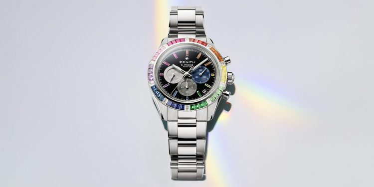 TIME IN MULTICOLOUR: ZENITH PRESENTS A RAINBOW VERSION OF ITS CHRONOMASTER SPORT, MORE LUXURIOUS THAN EVER