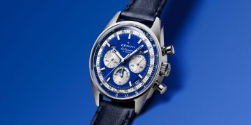 AN INVITATION TO STAR GAZING IN BLUE: THE CHRONOMASTER ORIGINAL TRIPLE CALENDAR IN LAPIS LAZULI